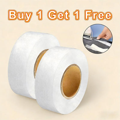 Hemming Tape Fabric Adhesive Hem Iron on No-Sew Hemming Tape for Pants, 0.79 Inch Width, 2559 Inch Length, White