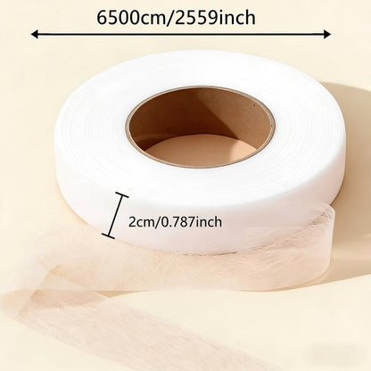 Hemming Tape Fabric Adhesive Hem Iron on No-Sew Hemming Tape for Pants, 0.79 Inch Width, 2559 Inch Length, White