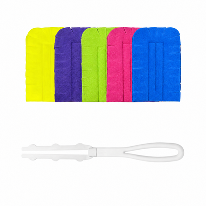Duster Refills for Swiffer Electrostatic Dust Removal Brush Refills Multisurface 360° Larger Size Dusters with 4X Microfibers Unscented Disposable Dusters Machine Washable Reusable Environmentally Friendly Choice