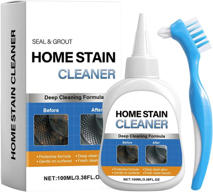 Say Goodbye to Stubborn Mold!  Miracle Mold Remover Gel + Scrub Brush | Best for Shower Caulk, Tile & Washer Seals (7oz)