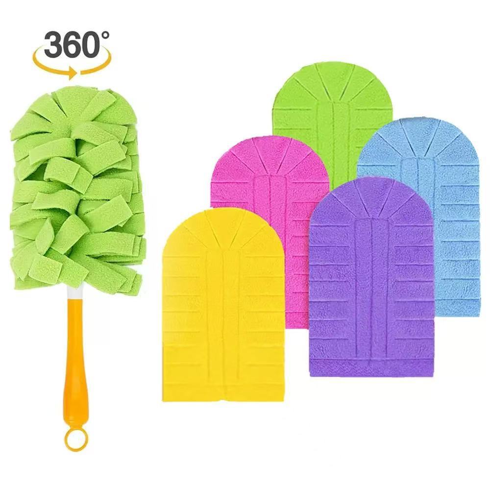 Duster Refills for Swiffer Electrostatic Dust Removal Brush Refills Multisurface 360° Larger Size Dusters with 4X Microfibers Unscented Disposable Dusters Machine Washable Reusable Environmentally Friendly Choice