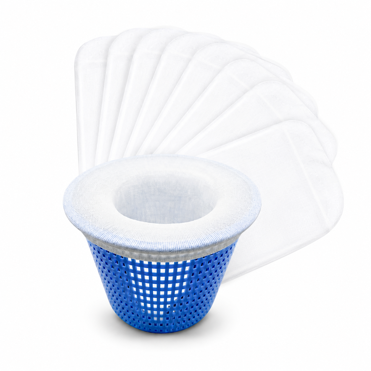 Pool Skimmer Filter Socks for Inground Pool Or Above Ground Pool Filter, Ultra Fine Mesh Screen Liner Skimmer Basket Sock Scum Sock Saver, Debris Leaves Catcher