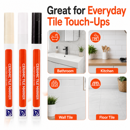 (𝙎𝙥𝙚𝙘𝙞𝙖𝙡 𝙋𝙧𝙤𝙢𝙤𝙩𝙞𝙤𝙣💖)MomoNook Waterproof Tile Grout Marker Pen