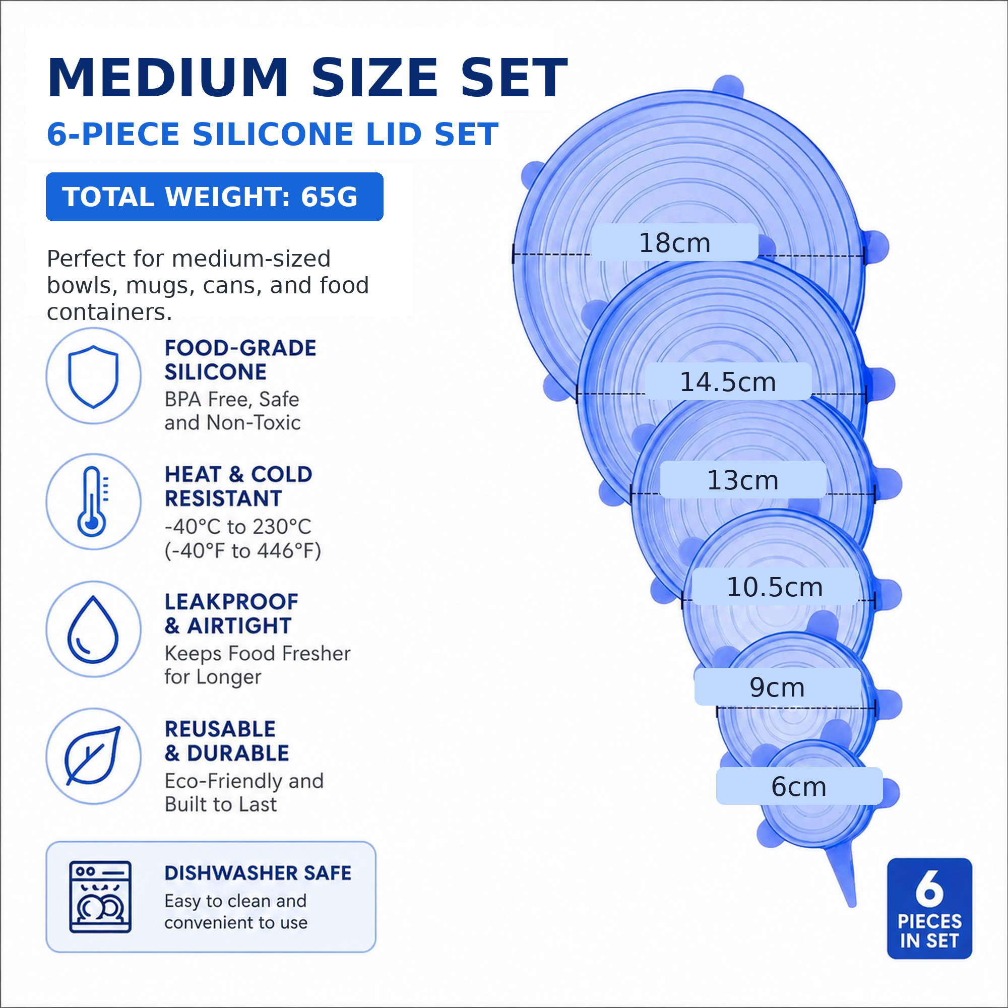 Medium｜65g｜6–18cm